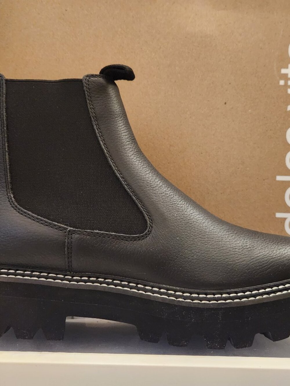 Dolce Vita "Moana H20" Leather Waterproof Booties. NIB. Size 8.5 M(Regular)